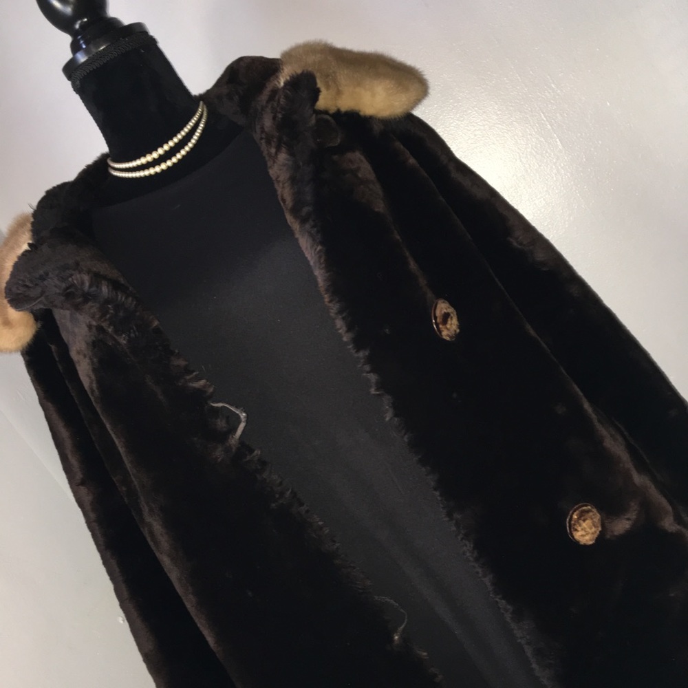 Eaton of Canada Vintage Mouton Sheared Lamb Mink